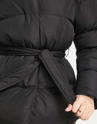 Threadbare stanley belted best sale puffer coat with hood