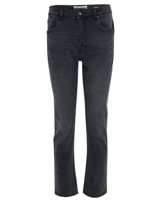 Threadbare Straight fit jeans with stretch in grey, 5 of 5
