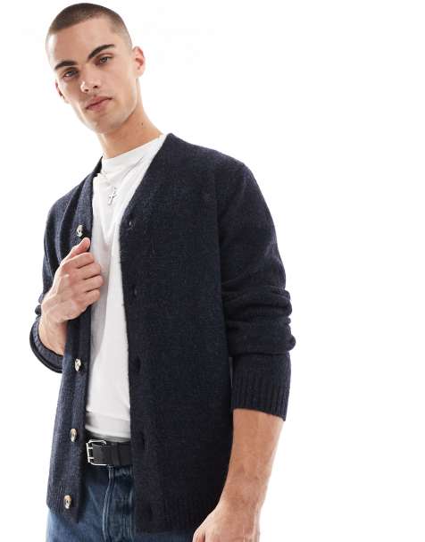 Threadbare – Strickjacke in Marineblau - view 1