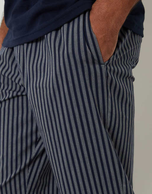 Threadbare Stripe pyjama set in navy, 3 of 4