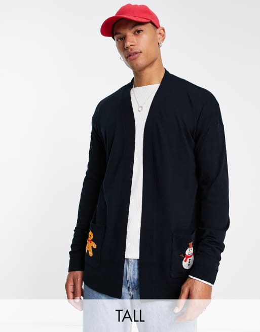 Asos shop navy cardigan