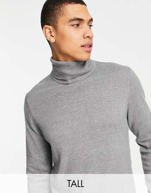 Grey marl jumper on sale mens