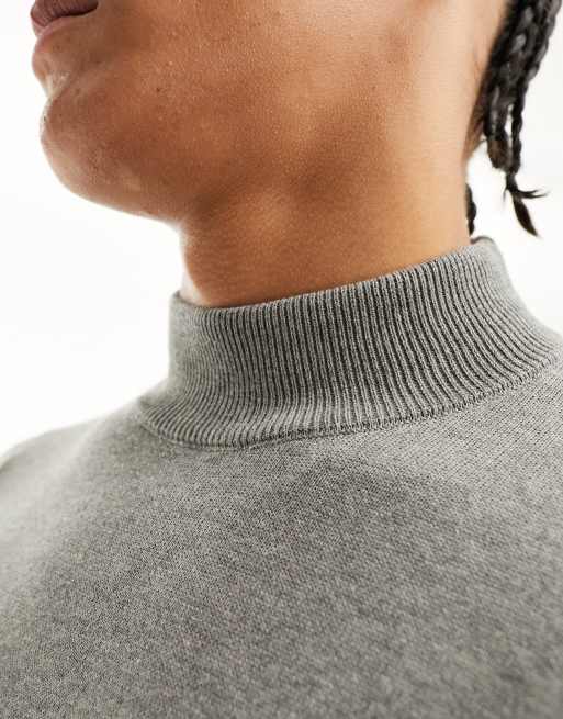 Light grey outlet turtleneck