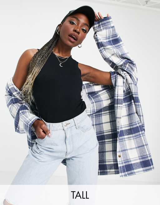 Threadbare Tall - Eva - Strikket top i sort