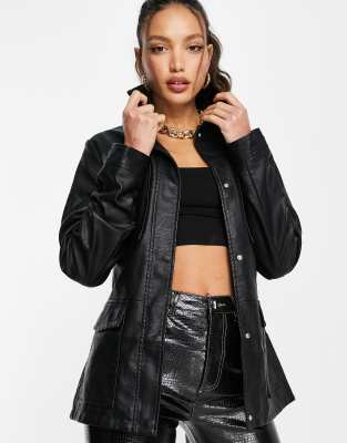 threadbare leather jacket