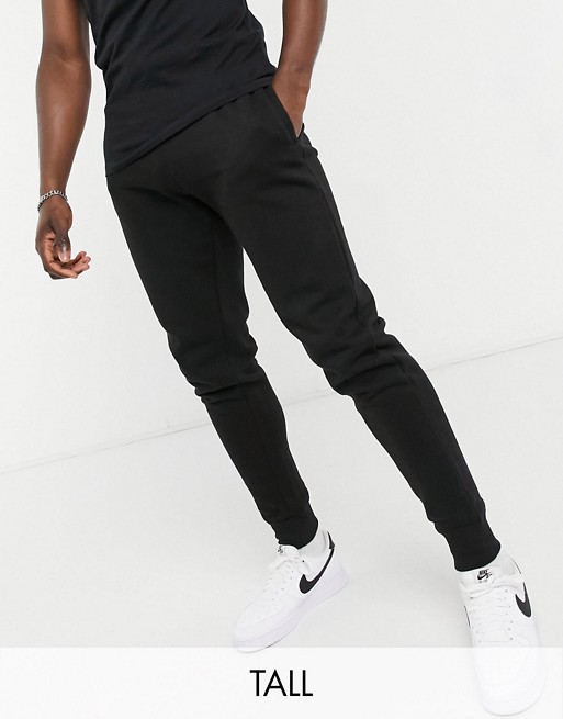 Threadbare Tall mix and match joggers in black