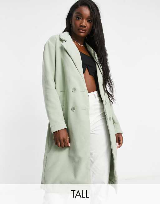 Threadbare Tall - Sophie - Soprabito color pistacchio