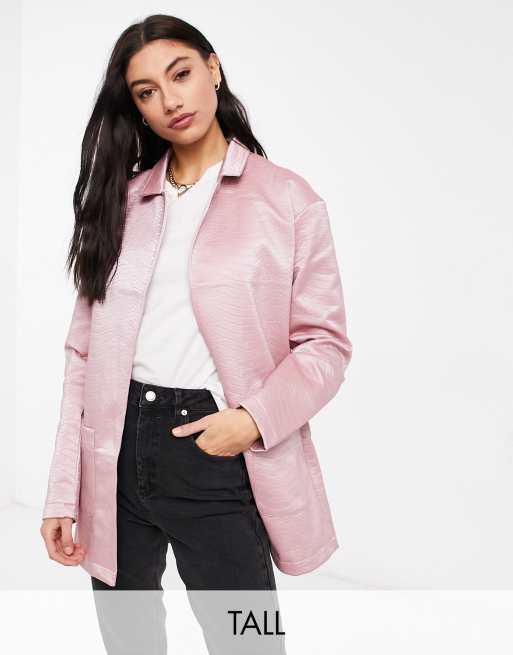 Pink snake print clearance jacket