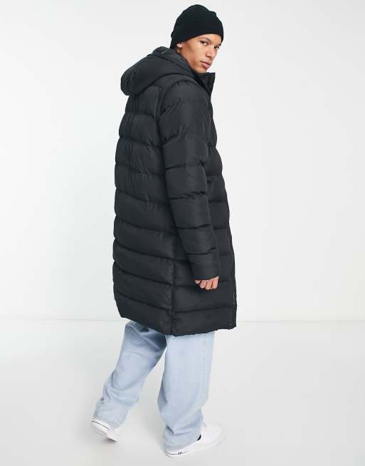 Down-Filled Long Puffer Jacket