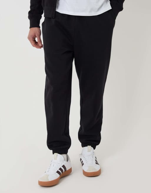 Threadbare Tapered joggers in black, 2 of 4