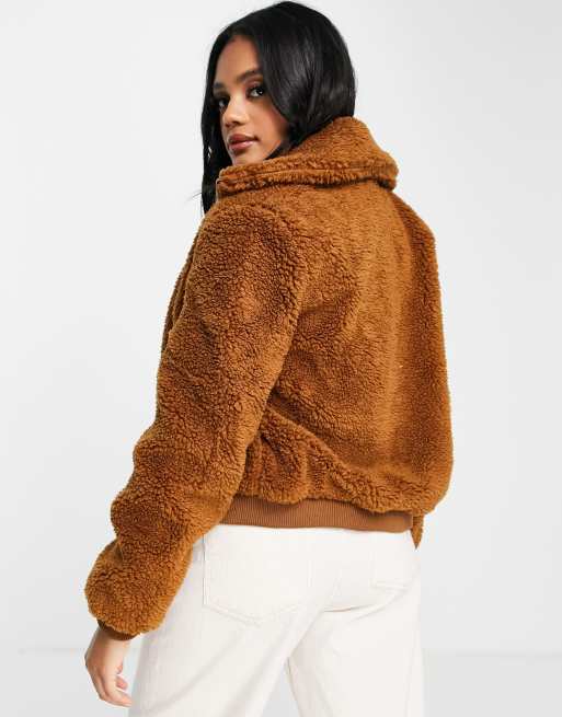 Teddy bear hotsell jacket asos