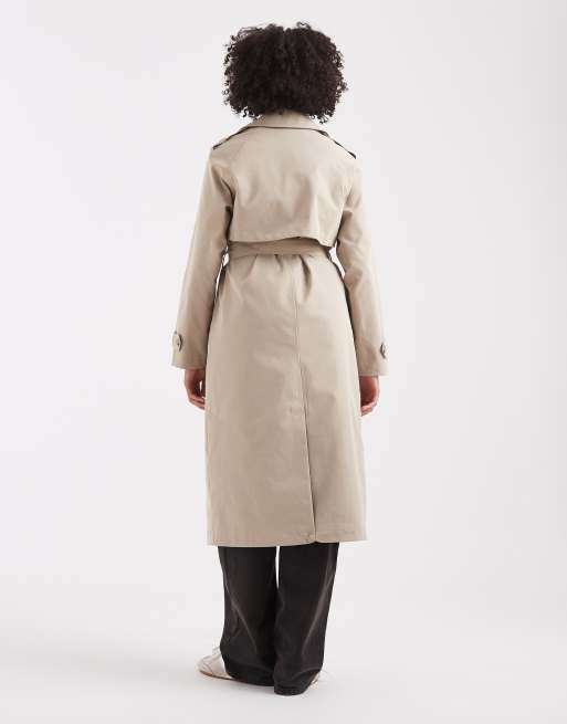 Threadbare - Trenchcoat in beige, 2 van 4