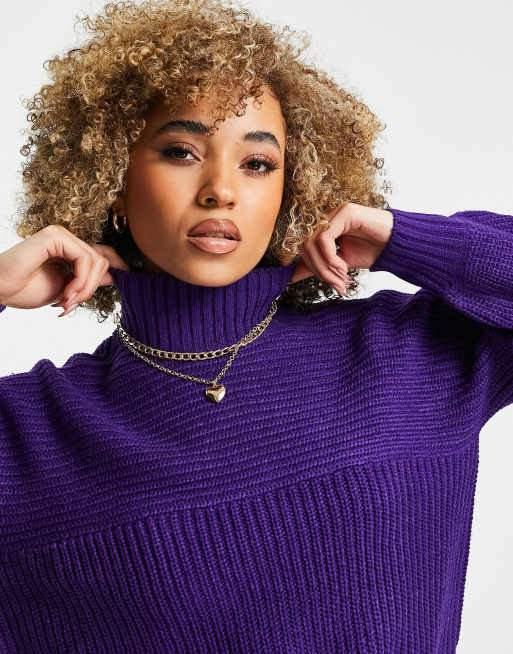 Violet shop turtleneck sweater