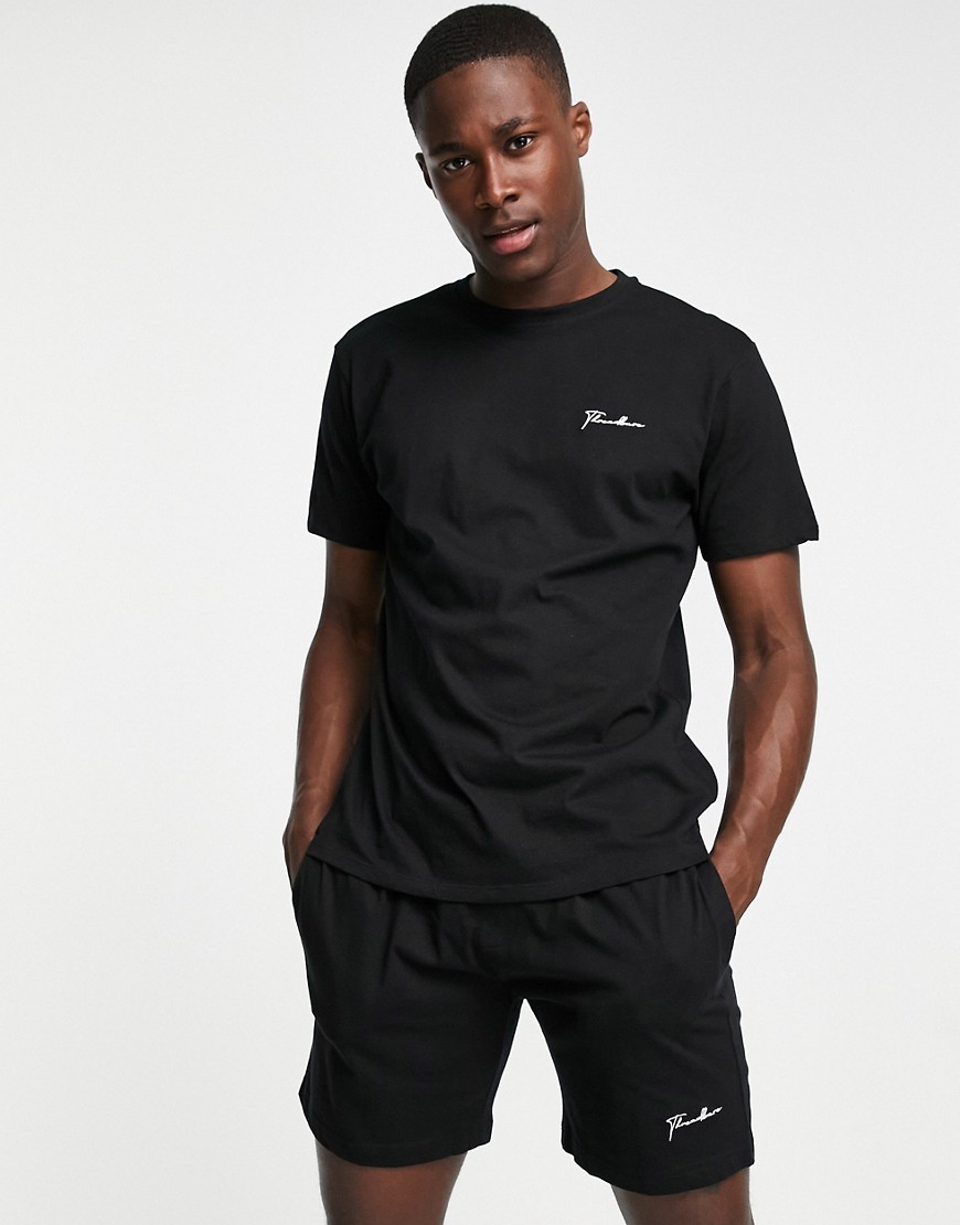 Threadbare Whatts lounge set with small script logo in black