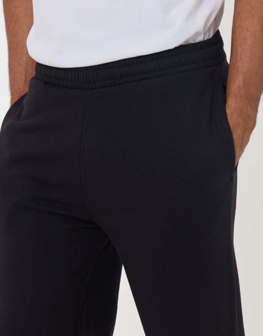 Threadbare Wide leg joggers in black, 3 of 4