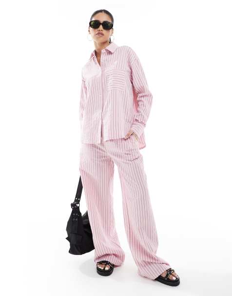 Threadbare – Zestaw w różowe paski - view 1