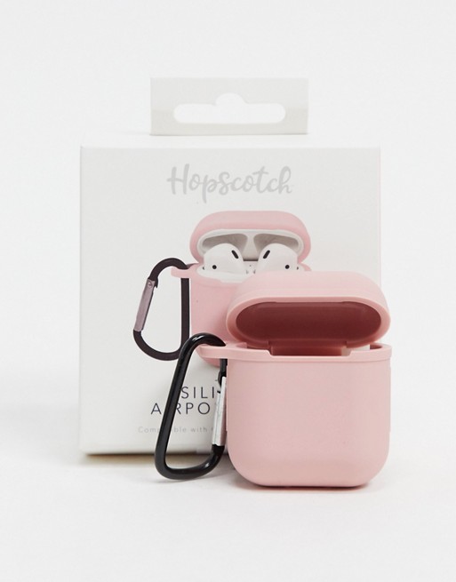 Thumbs Up airpod case in pink