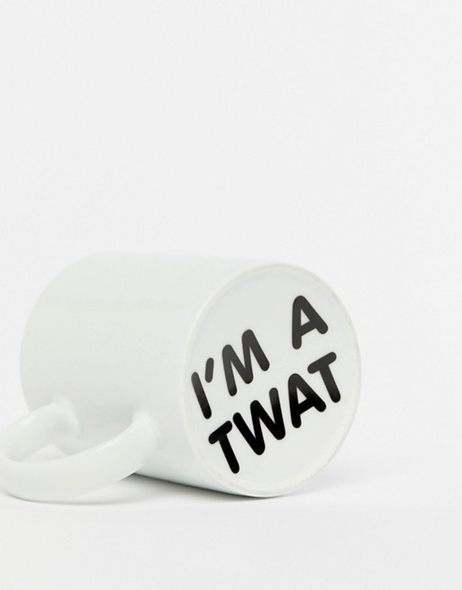 Thumbs Up I'm a Twat mug
