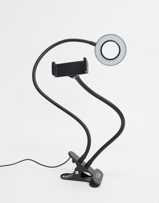 Thumbs Up - Luce ad anello per vlogging nera