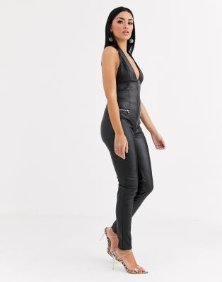 tiger mist black jumpsuit
