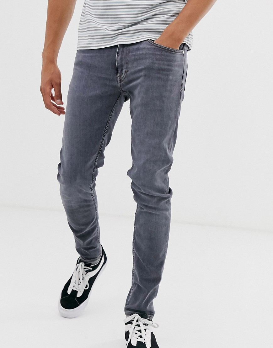 Tiger Of Sweden Jeans - Evolve - Smaltoelopende jeans met wassing in grijs