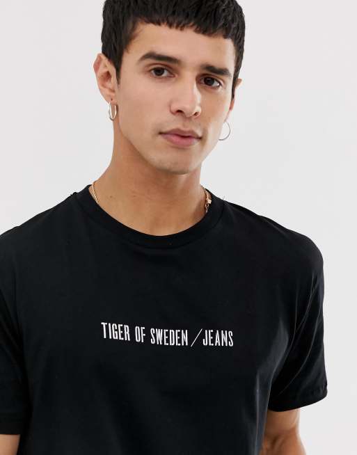 Tiger of Sweden Jeans slim fit t-shirt in black | ASOS