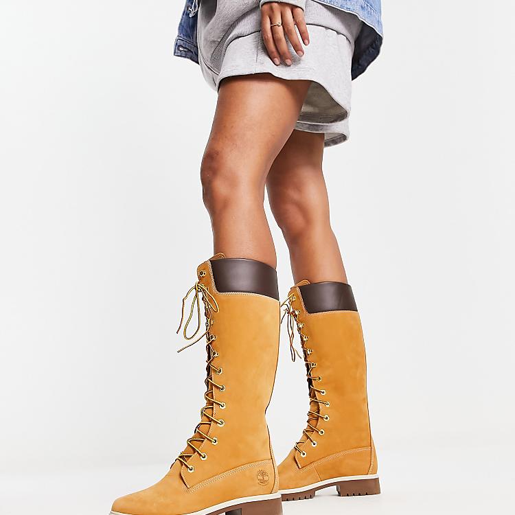 Timberland - 14 inch premium laarzen in tarwebruin | ASOS timberland 14 inch