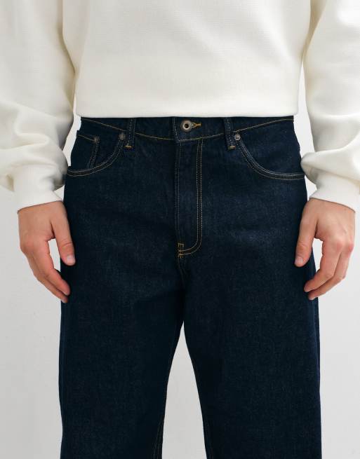 Timberland 5 pocket denim pants (relaxed) in rinse, 4 of 5
