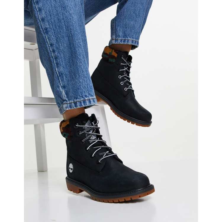 Bezienswaardigheden bekijken Bully Begraafplaats Timberland 6 inch Heritage Cupsole boots in black | ASOS