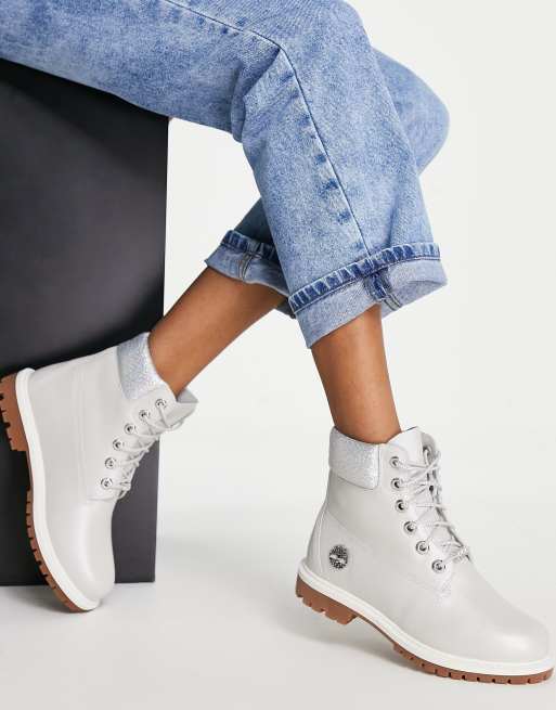 Timberland grey 6 inch on sale
