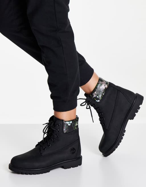 Timberland boots with flowers store