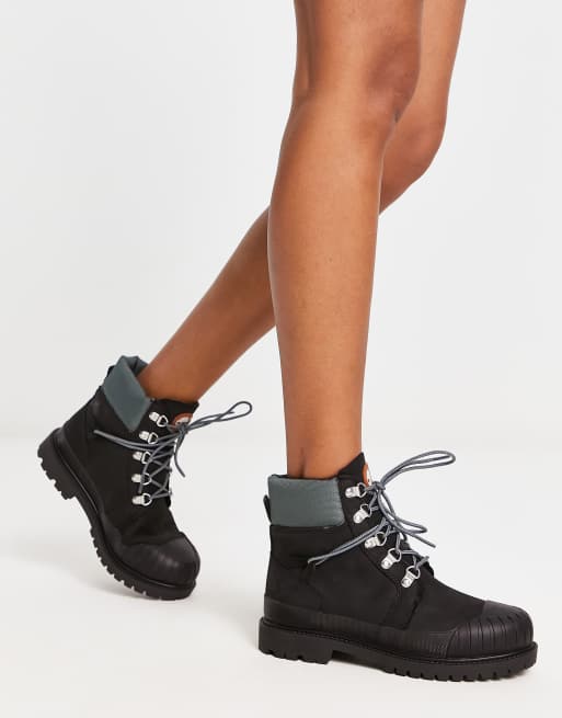Timberland womens heritage lite 6 inch boots black outlet