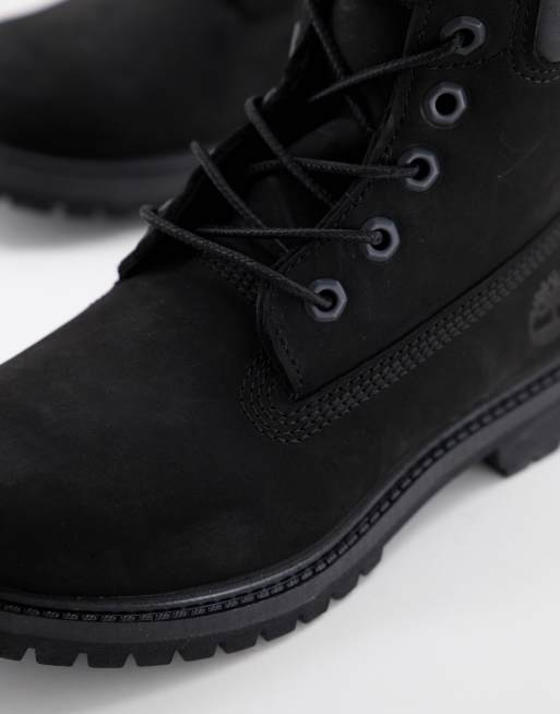 Timberland 6 inch premium black outlet nubuck