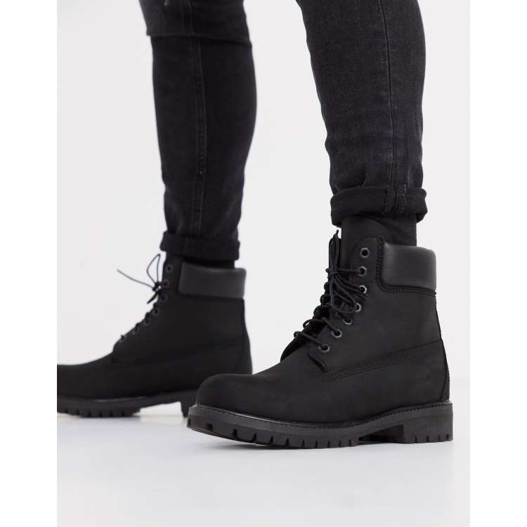 Artistiek Stoel technisch Timberland 6 inch premium boots in black | ASOS