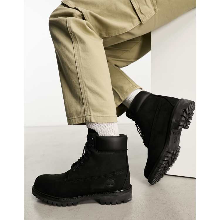 gebrek Consulaat Teken een foto Timberland 6 inch premium boots in black | ASOS