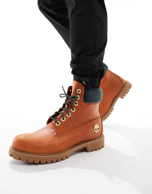 Timberland hot sale cognac boots