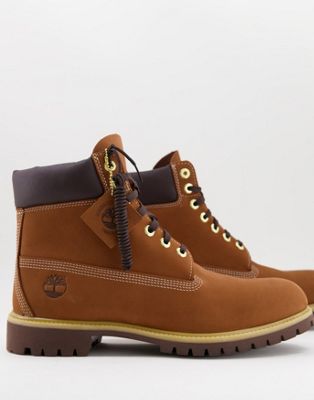Timberland 6 inch Premium boots in brown
