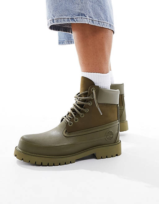 Timberland Green Rubber Shoes on Sale | bellvalefarms.com