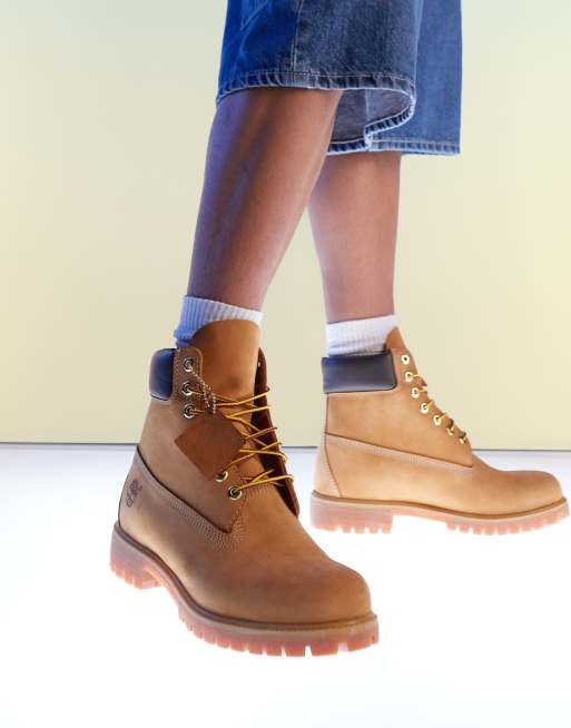 Tan on sale timberland boots