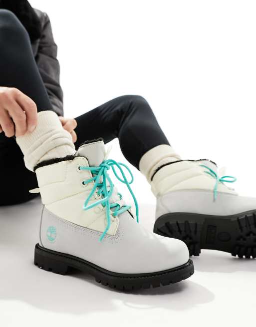 Light hotsell gray timbs