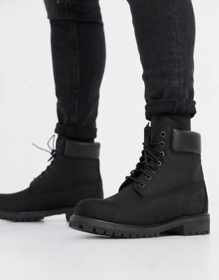 timberland 6 in black
