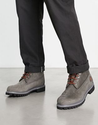 Timberland 6 inch Premium boots in grey