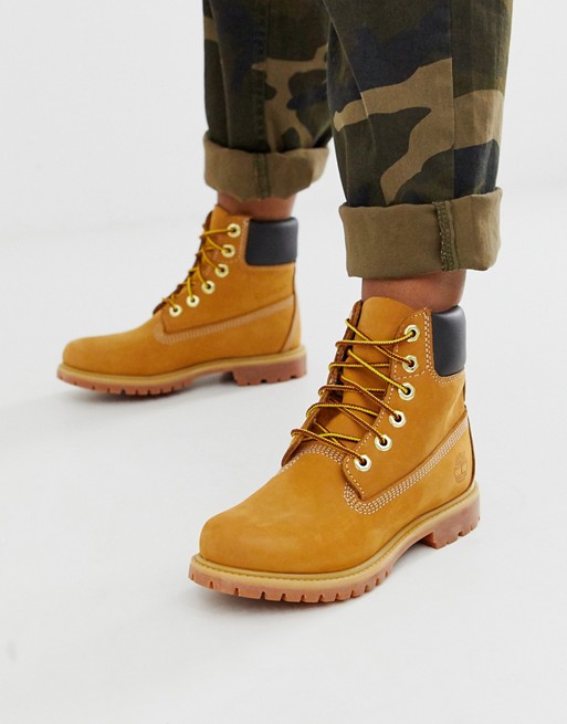 Timberland 6 Premium Wheat leather ankle boots