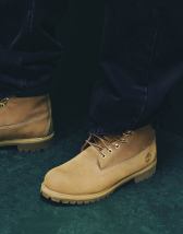 Timberland – Premium 6 Inch – Stiefel aus Nubukleder in Olivgrün