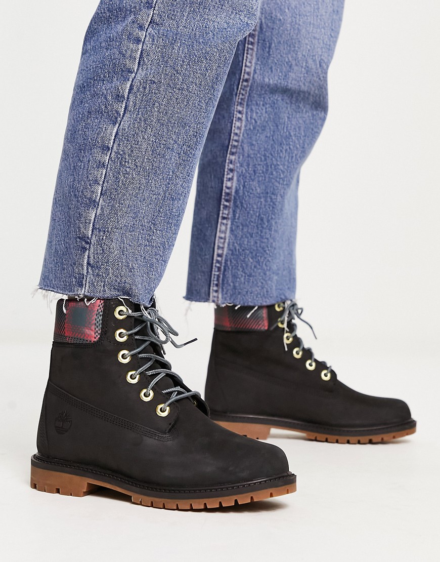 Timberland 6In Hert Cupsole Boots In Black