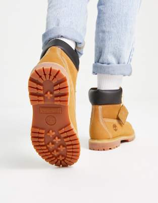 wheat timbs with orange bottom