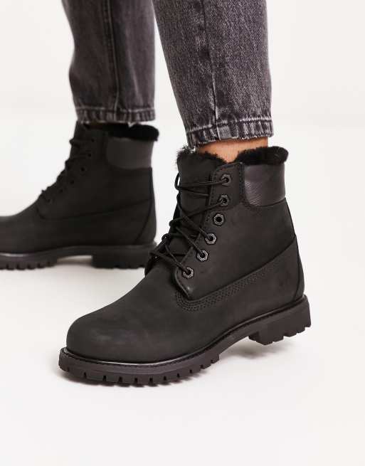 Timberland store shearling boot