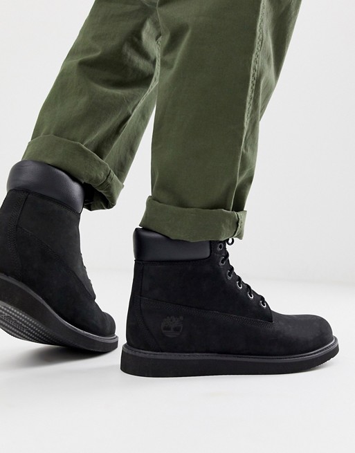 Timberland 6in Wedge Boot Black