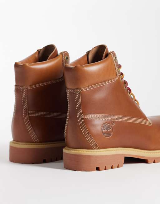 Timberland 6inch lace up boot in brown, 4 of 4