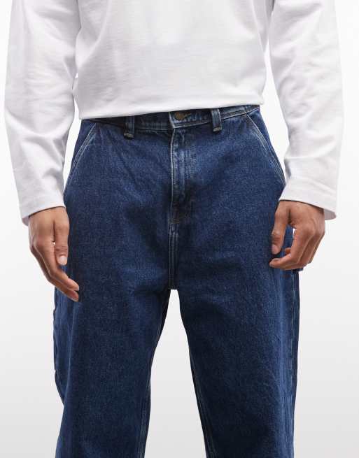 Timberland - '96 - Denim timmermansbroek in blauw, 4 van 5